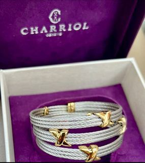 Charriol Twist Bangle Small in YG