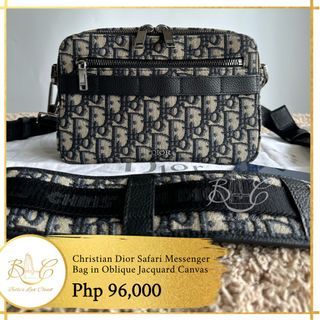 Christian Dior Safari Messenger Bag Oblique