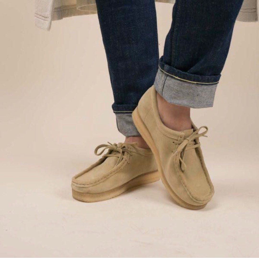Clarks Originals Wallabees in Maple suede upper US10 Men s Fashion Footwear Dress Shoes on Carousell
