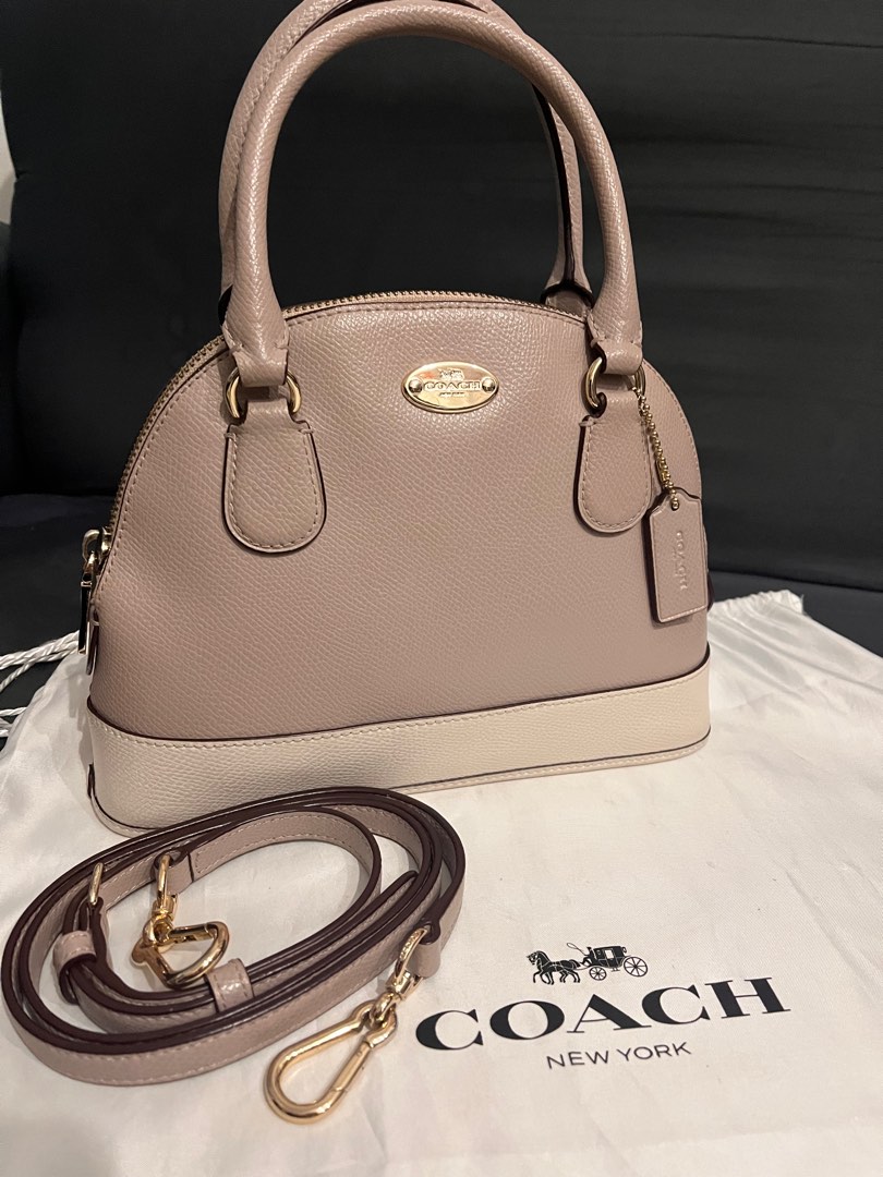 Coach Mini Cora Domed Satchel Bag Women s Fashion Bags Wallets Shoulder Bags on Carousell