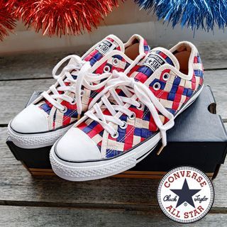 Converse Chuck Taylor (Red White Blue Woven Squares) US 8.5 M