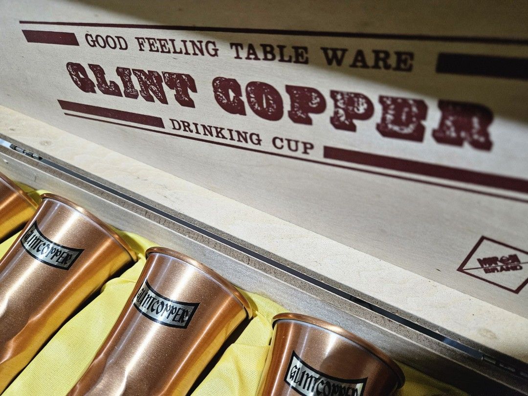 COPPER DRINKING CUP (Category: Water Bottles & Tumblers) located in Rizal. Submitted by missytin (Listing ID 1308662627, Image 2). Description: japan made LAST PRICE POSTED NO LOW BALLERS 🙏 PICK UP TAYTAY RIZAL VIA LALAMOVE OR LBC ONLY GCASH PAYMENT.