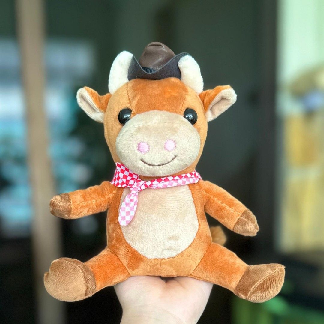 Cute cow plush top