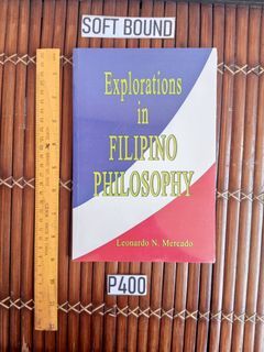 Explorations in Filipino philosophy