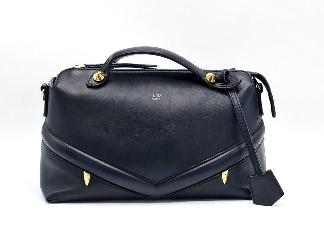F endi Dolce Monster Eyes Embossed By The Way Boston Medium Black