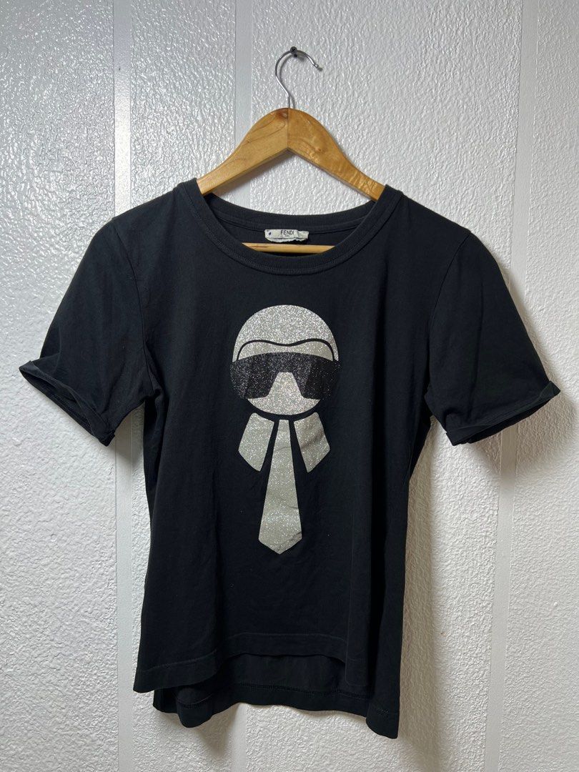 Fendi x karl lagerfeld top
