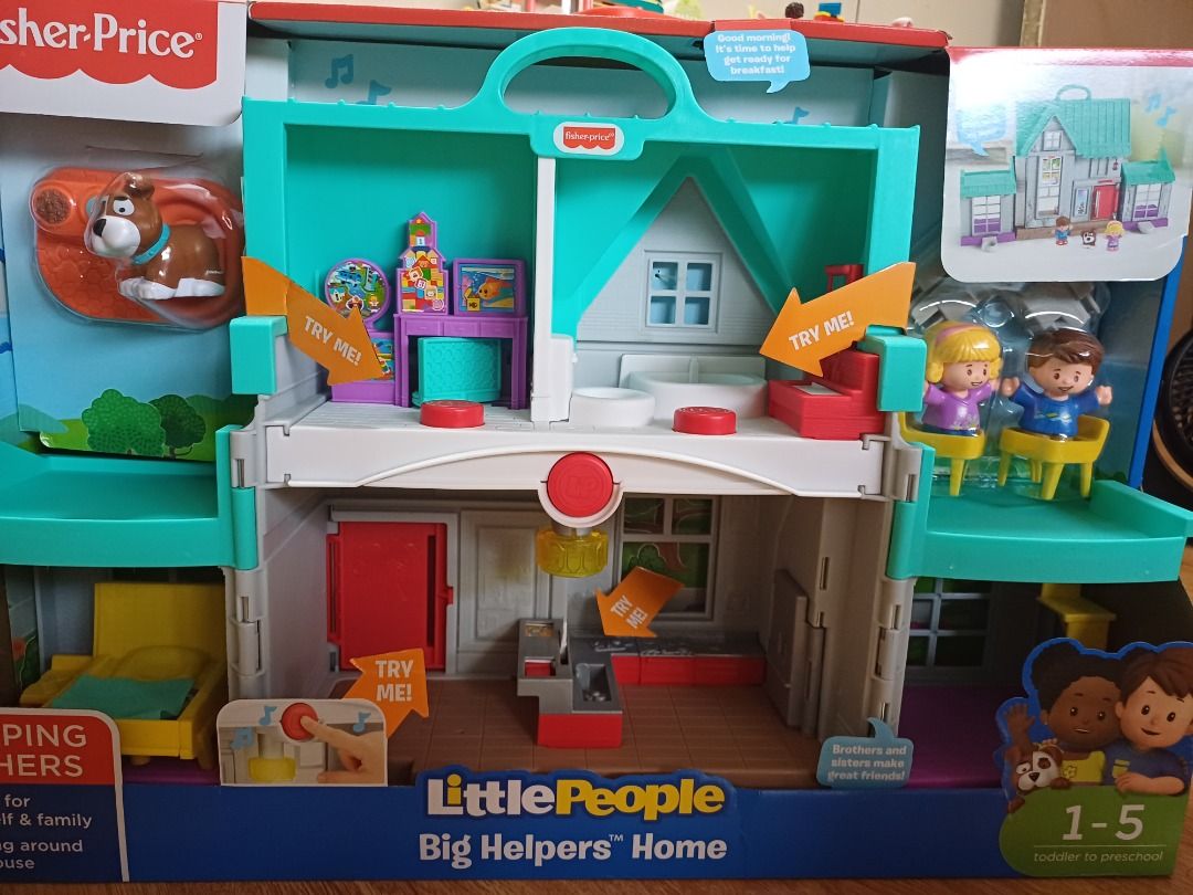 Fisher Price Little People Big Helper Home Battery Included Hobbies 