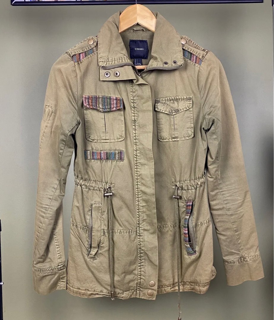 Forever21 Army Green Jacket S