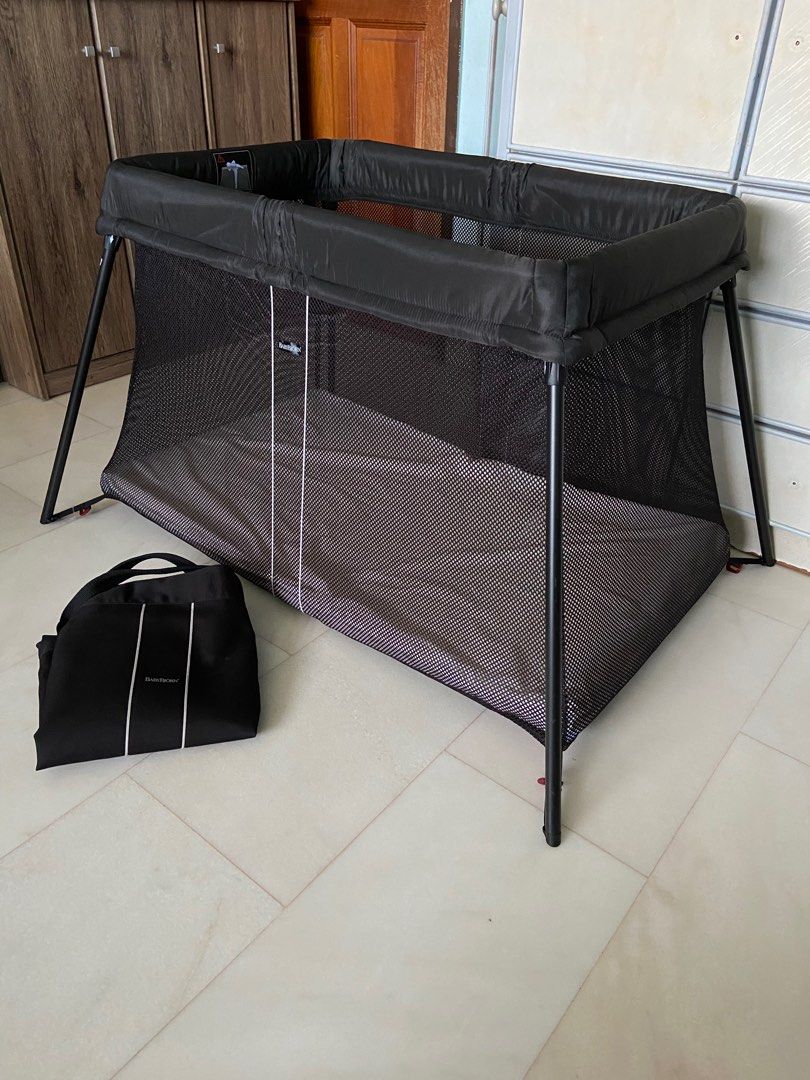 Free Delivery Babybjorn baby bjorn travel cot Babies Kids Baby Nursery Kids Furniture Cots Cribs on Carousell