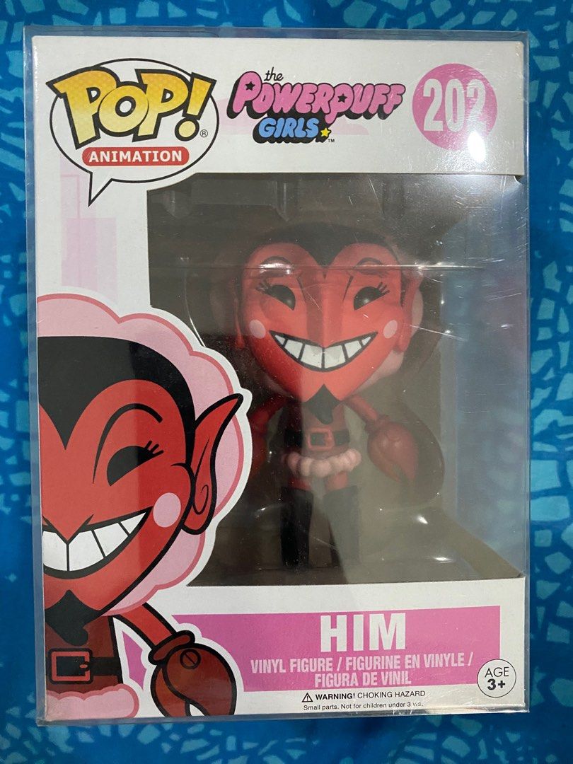 Funko Pop Powerpuff Girls Him (202) (Category: Designer & Blind Box Toys) located in Makati City. Submitted by declutterphilia (Listing ID 1308797866, Image 1). Description: NOOB.