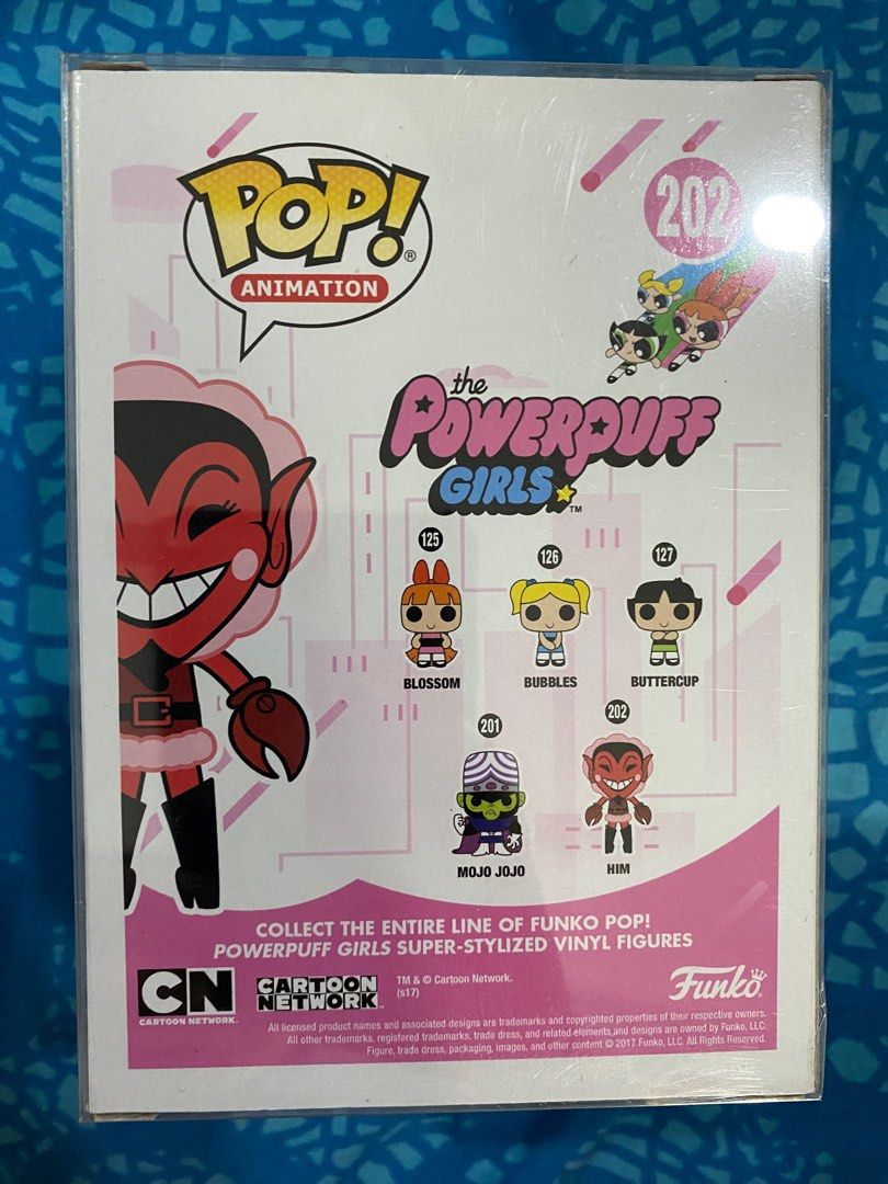 Funko Pop Powerpuff Girls Him (202) (Category: Designer & Blind Box Toys) located in Makati City. Submitted by declutterphilia (Listing ID 1308797866, Image 3). Description: NOOB.