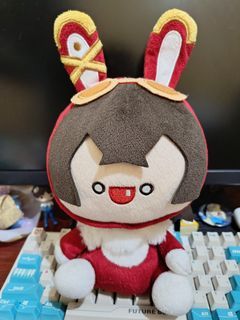 Genshin Impact Baron Bunny Plush Authentic