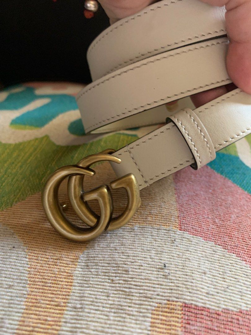 Gucci belt slim sales