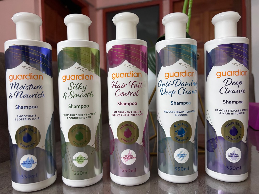 Guardian Shampoo Syampu 350ml, Beauty & Personal Care, Hair on Carousell