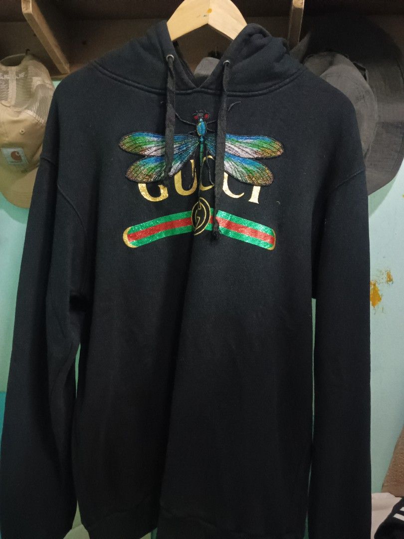 Gucci dragonfly hoodie outlet