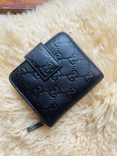 Gucci Guccissima Compact Bifold wallet Auth✅💯