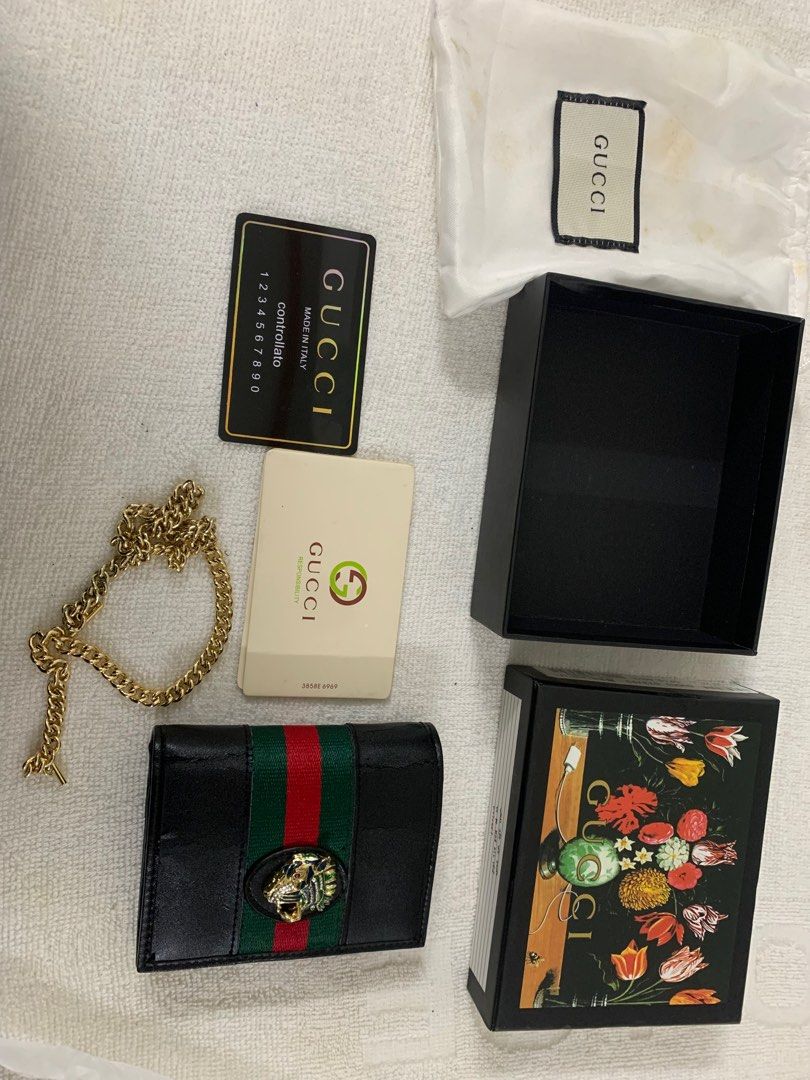 Rajah chain card case wallet hotsell