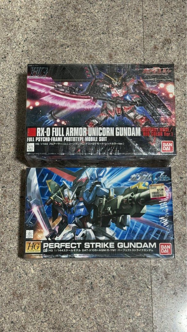 Gundam Gunpla (Category: Gundam Model Kits) located in Singapore. Submitted by eclipseboy (Listing ID 1308804035, Image 1). Description: 1. PM me your offer. Can discuss good price if u get more or all 2. Self collect at my place only 3. Priority given to those who buy more or as a bundle.