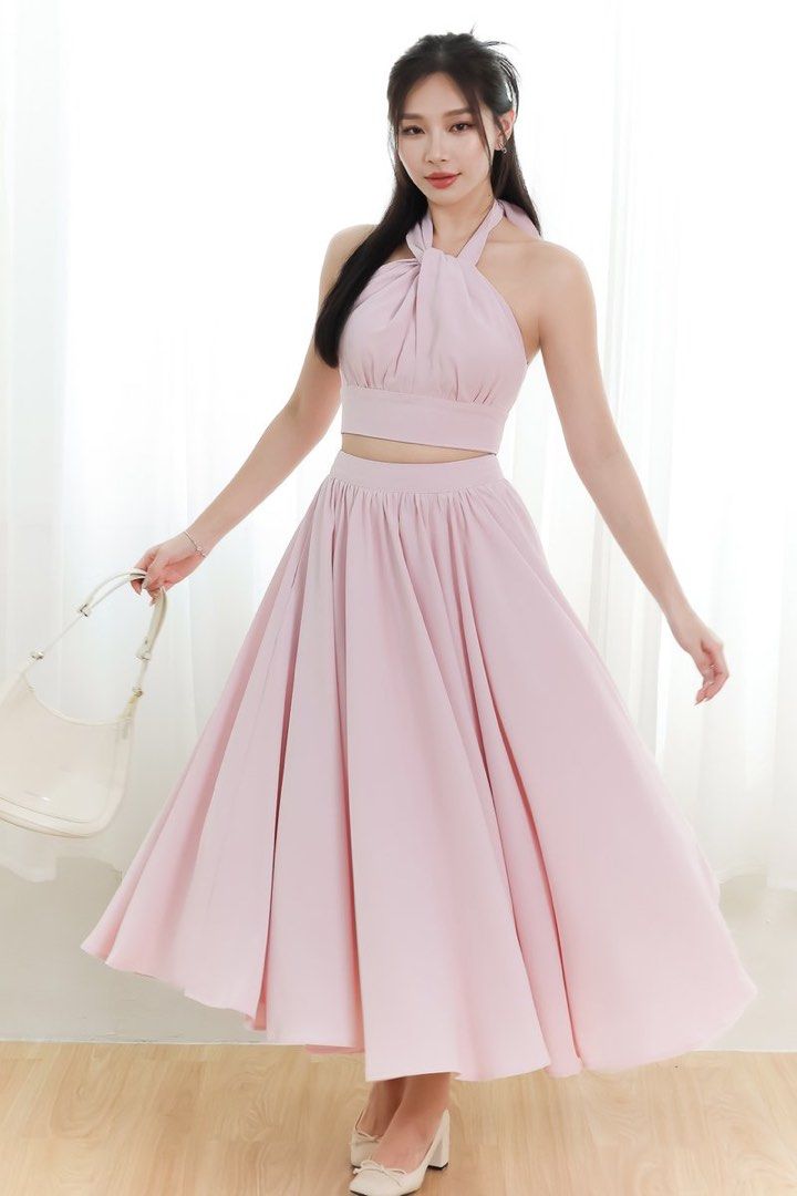Petite maxi skirt co ord hotsell