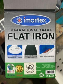Imarflex flat iron union electric fan