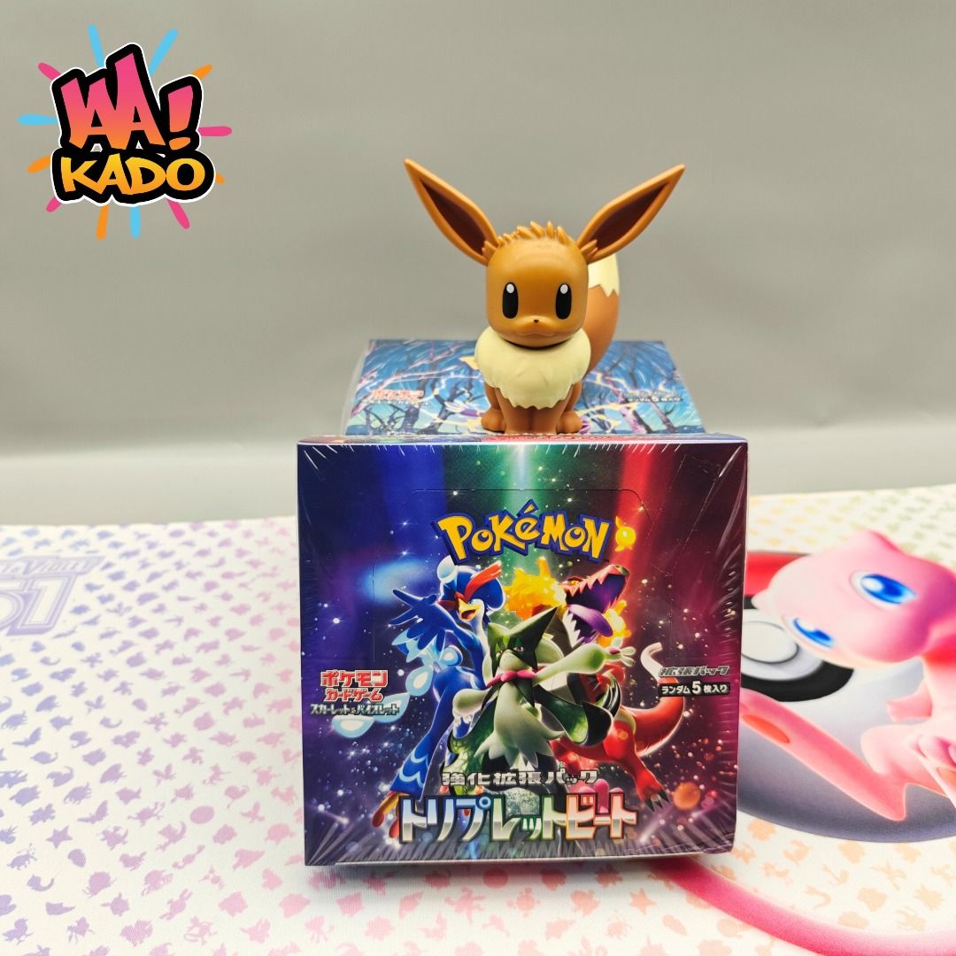 INSTOCK] Japanese Pokemon TCG SV1A Triple Beat Booster box, Hobbies & Toys,  Toys & Games on Carousell