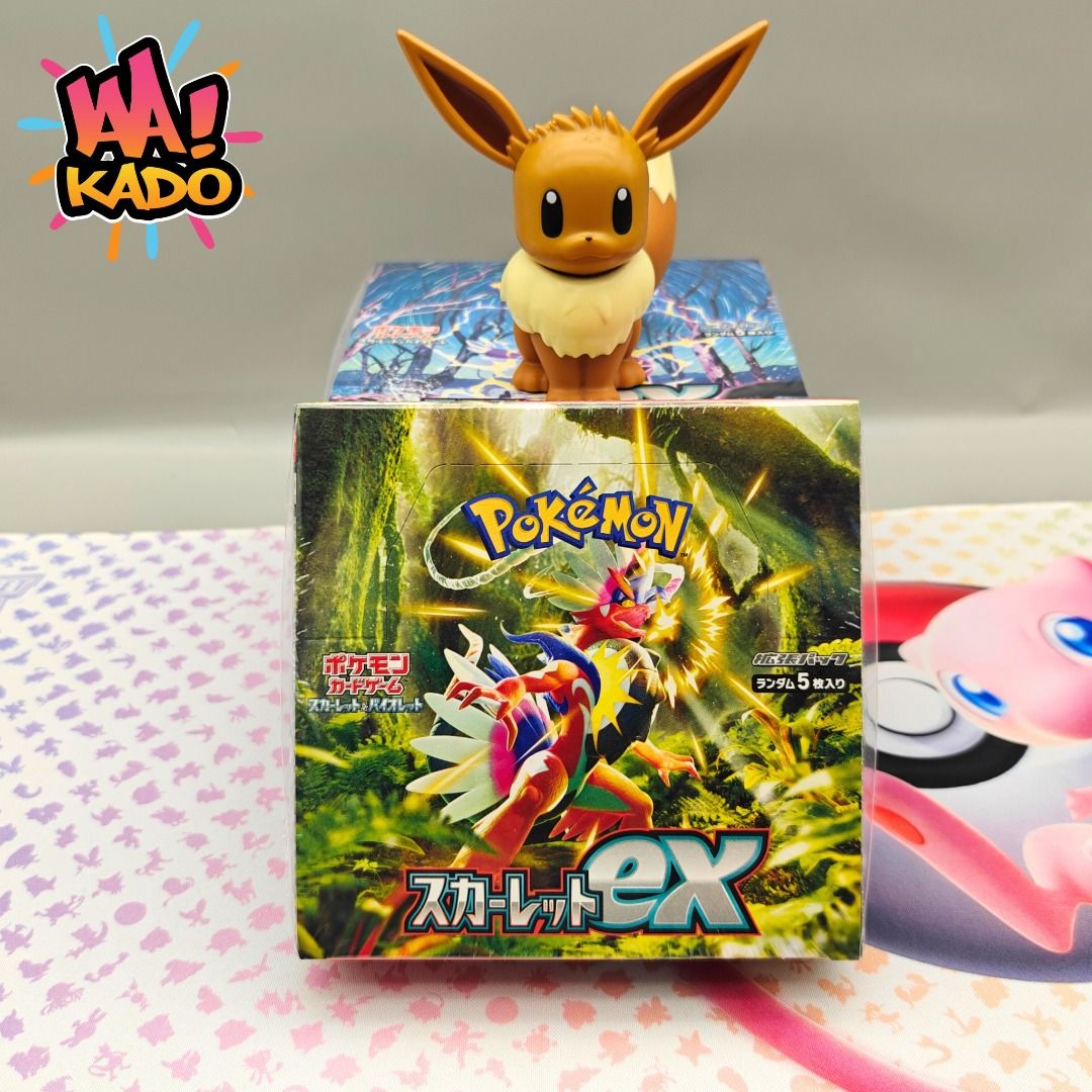 INSTOCK] Japanese Pokemon TCG sv1s and sv1v Scarlet Violet Booster box,  Hobbies & Toys, Toys & Games on Carousell
