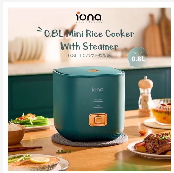 Iona Rice Cooker Mini Liter Iona Stainless Steel Rice Cooker