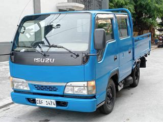 Isuzu Elf 4W Double Cab Cargo Dropside, Aluminum Van, Mini Dump Trucks , FB Body , Canter, Japan Surplus CBU, Fuso Canter , Pick up 