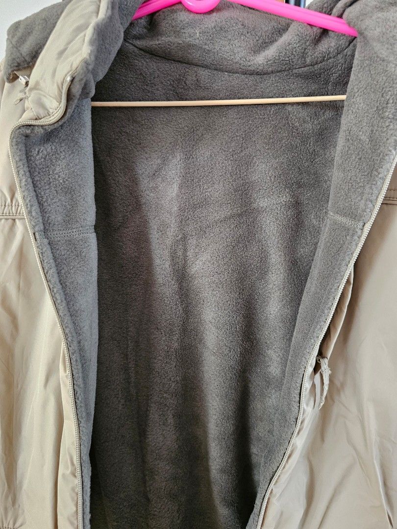 Jacket (Category: Coats, Jackets and Outerwear) located in Singapore. Submitted by covergirlnu (Listing ID 1308680412, Image 3). Description: Reversible Jacket , brand new with tag, 3 pockets, with hood , for spring and winter wear.