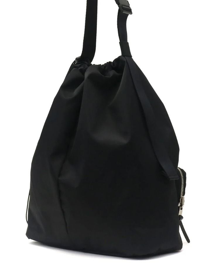 JAPAN STANDARD SUPPLY WEEKENDER PACKABLE DRAWSTRING SHOULDER BLACK