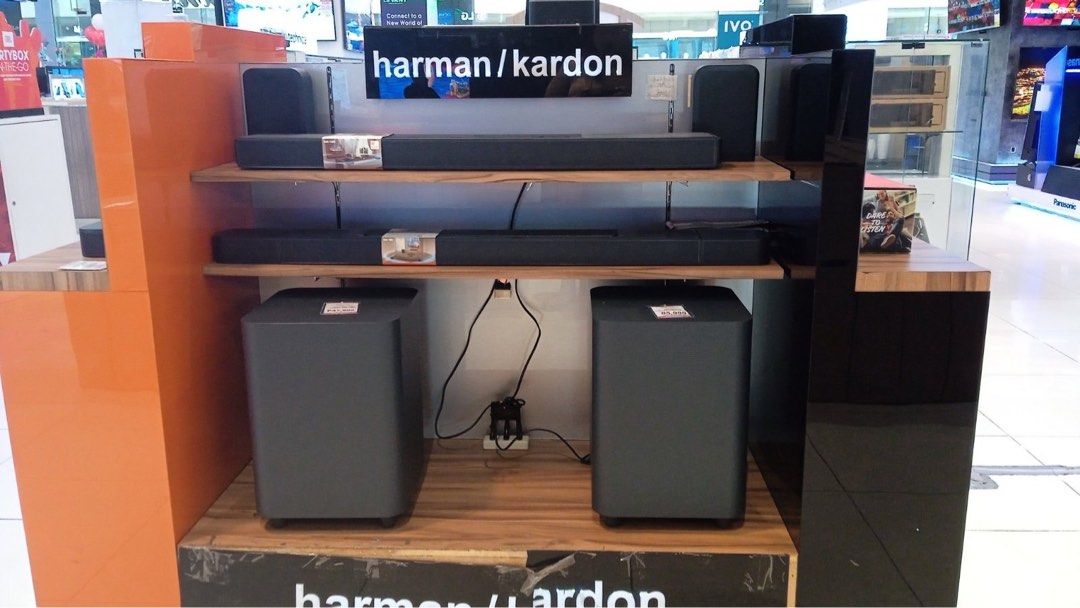 JBL PARTY BOX AND SOUND BAR (Category: Soundbars, Speakers & Amplifiers) located in Quezon City. Submitted by maryann.dimalanta (Listing ID 1308662000, Image 2). Description: JBL PARTY BOX AND SOUND BAR SPEAKER Partybox Partybox110 SRP 20,999 Cash 16,400 Partybox320 SRP 29,999 Cash 25,600 PARTYBOX ON THE GO SRP 21,999 Cash 17,000 PARTYBOX710 SRP 39,999 Cash 30,600 PARTYBOX ENCORE SRP 22,999 Cash 17,700 PARTYBOX ENCORE ESSENTIAL SRP 16,999 Cash 13