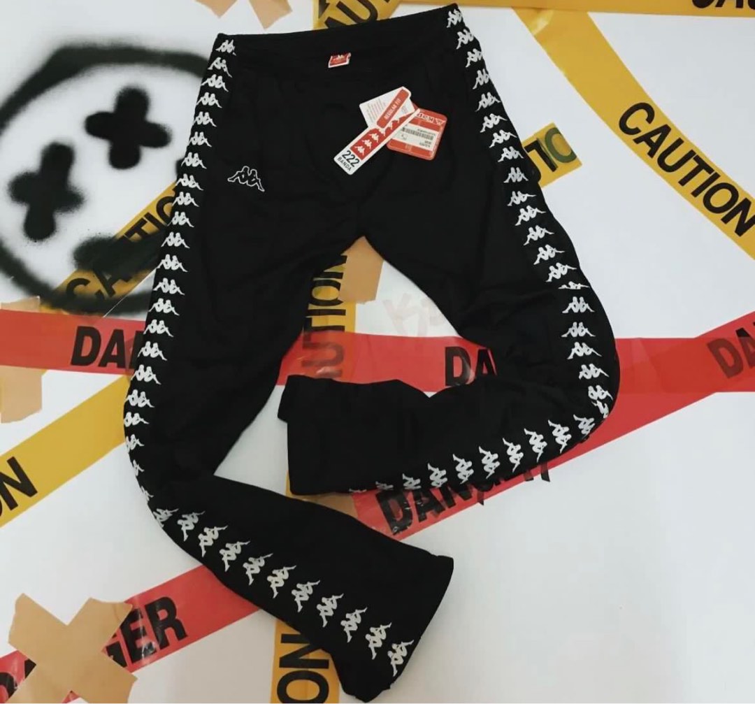 Kappa button track pants hotsell