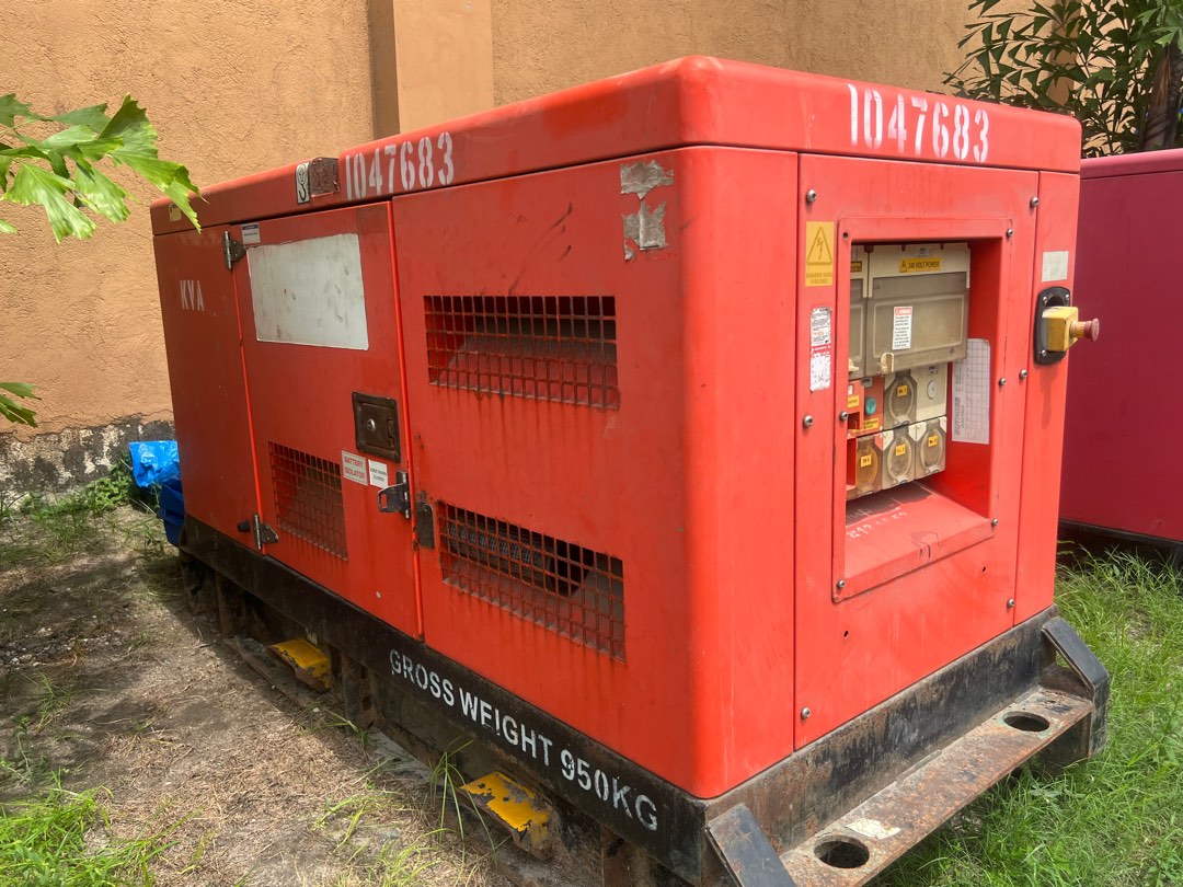 Kubota 15kva Generator, silent-type, Commercial & Industrial ...