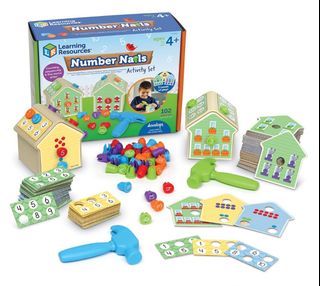 Learning Resources Number Nails Activity Set