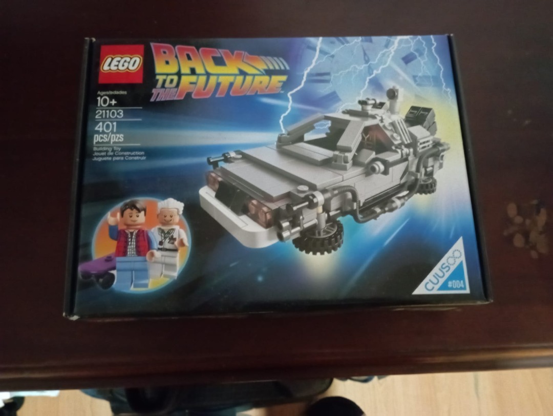 LEGO 21103 The DeLorean Time Machine (Back to the Future) (Original Set ...