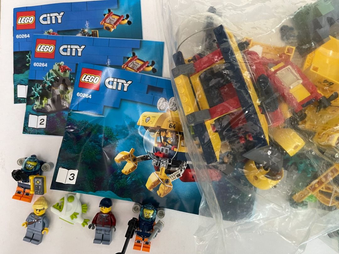 Lego City 60264 Ocean Exploration Submarine 2020 Hobbies Toys Toys Games on Carousell