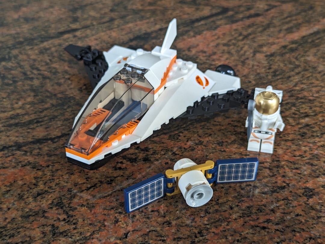 Lego Set Lego City Space Satellite Service Mission 60224 LEGO