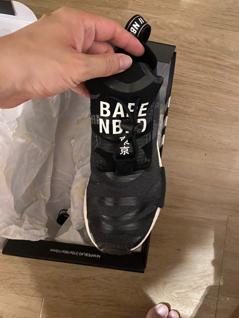 LIMITED ED ADIDAS X NBHD X BAPE NMD Stealth Luxury Sneakers Footwear on Carousell