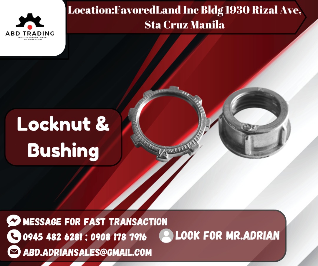 Locknut & Bushing, Commercial & Industrial, Construction Tools ...