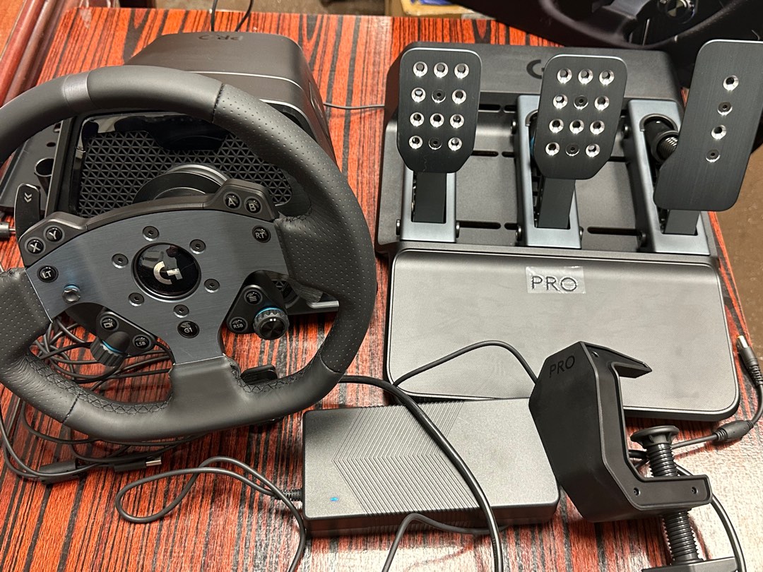 Logitech PRO RACING 專業賽車套裝 有盒子 全套 PC版, 電子遊戲, 電子遊戲機, PlayStation - Carousell