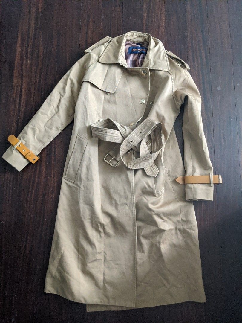 Louis Vuitton Trench Coat Luxury Apparel on Carousell