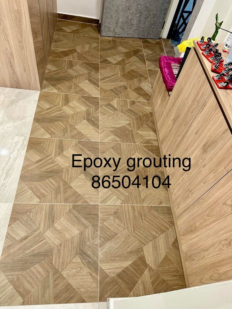 Marble,tiles, wall and floor epoxy grouting or cement grouting (Category: Epoxy Flooring) located in Singapore. Submitted by directmarblepolishing (Listing ID 1063221731, Image 3). Description: Toilet floor and wall, tiles floor and wall, porcelain tiles we do epoxy grouting, cement grouting, , painting, epoxy painting, dismantling, parquet floor polishing, Whole house painting, Whole house cleaning, Epoxy painting wall and floor, Repolishing mar