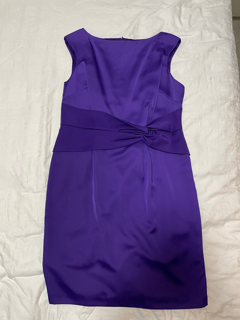 purple dress marks and spencer Marks and Spencer Women's Purple Cotton Dress Size 22