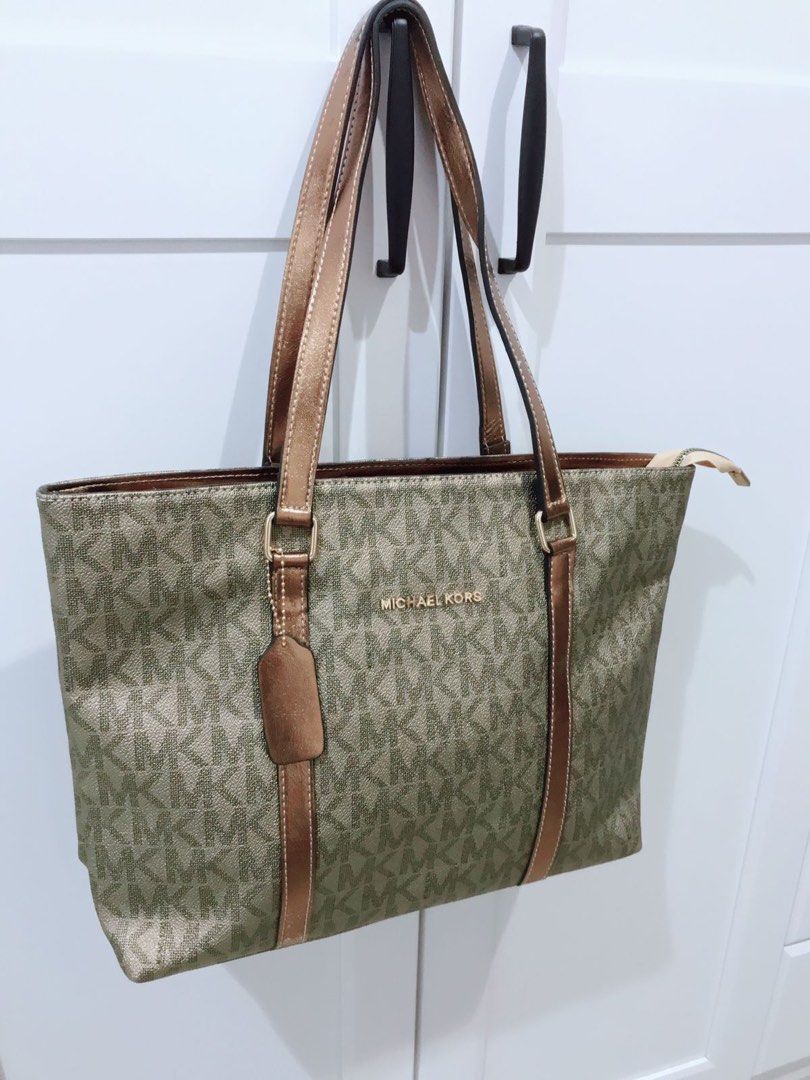 Tote Bag Michael Kors Monogram Logo|Preloved