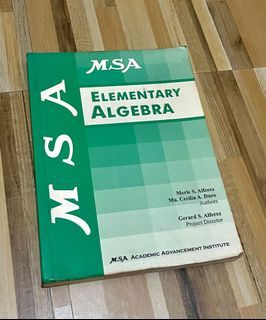 MSA Elementary Algebra