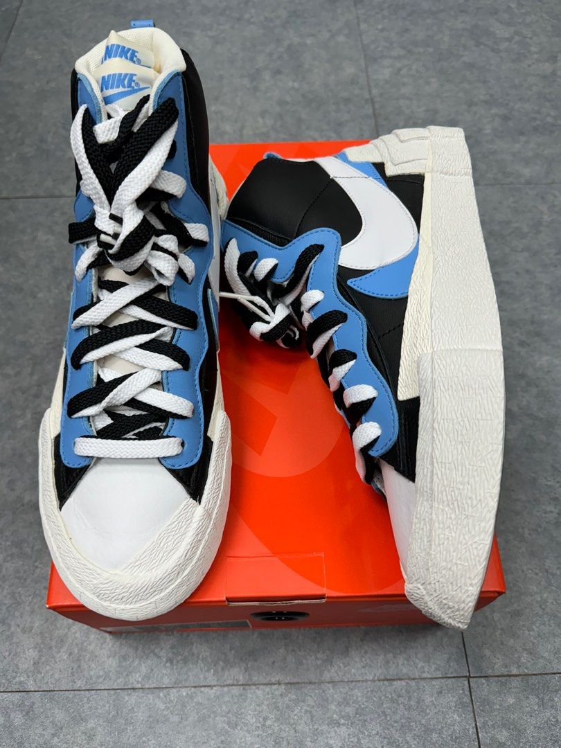 Blazer high sacai white black legend blue where to buy sales