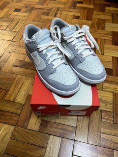 Nike Dunk Low - US 9 - Pure Platinum / Wolf Grey