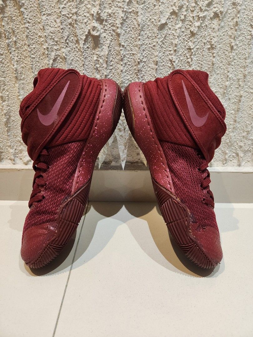 Nike Kyrie 2 Red Velvet Basketball Shoes Men s Fashion Footwear Sneakers on Carousell
