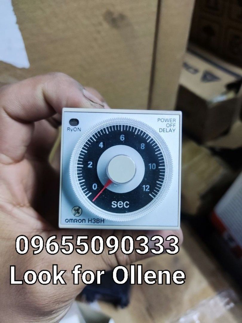 Omron off delay timer, Commercial & Industrial, Construction Tools ...