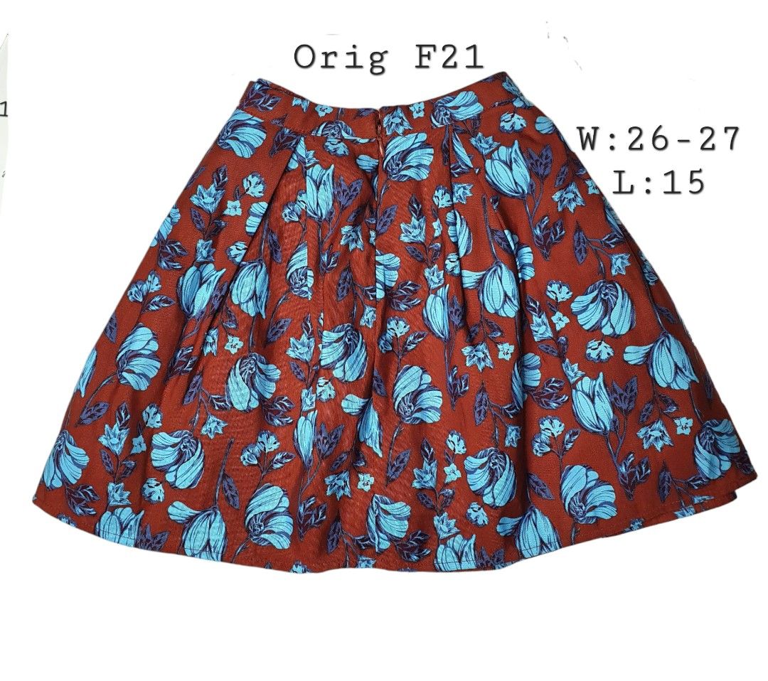 ORIGINAL FOREVER 21 SKIRT BROWN SKIRT Women s Fashion Bottoms Skirts on Carousell